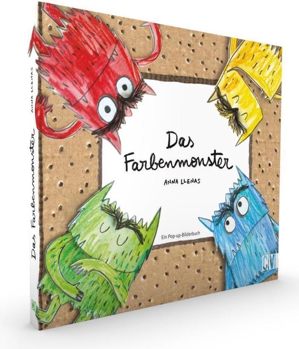 Actual product image Das Farbenmonster (German, Anna Llenas, 2024)