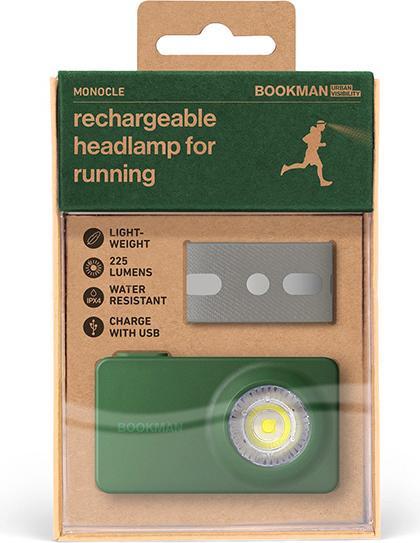 Immagine prodotto Bookman illuminazione della bicicletta per il monocolo anteriore usb (225 lm)