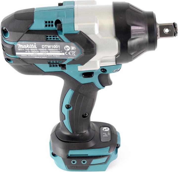 Actual product image Makita DTW 1001 Z 18 V Cordless Impact Wrench Brushless Li-Ion Solo - Body Only, without accessory (Rechargeable battery operated)