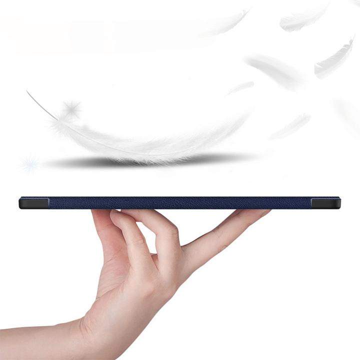 Actual product image Cover-Discount Galaxy Tab S9 Ultra - Tri-fold Smart Case blue (Galaxy Tab S9 Ultra)