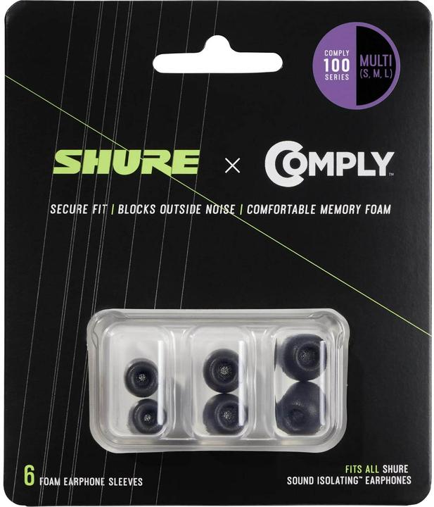 Image du produit Shure Embouts EACYF1-6KIT 6 pièces