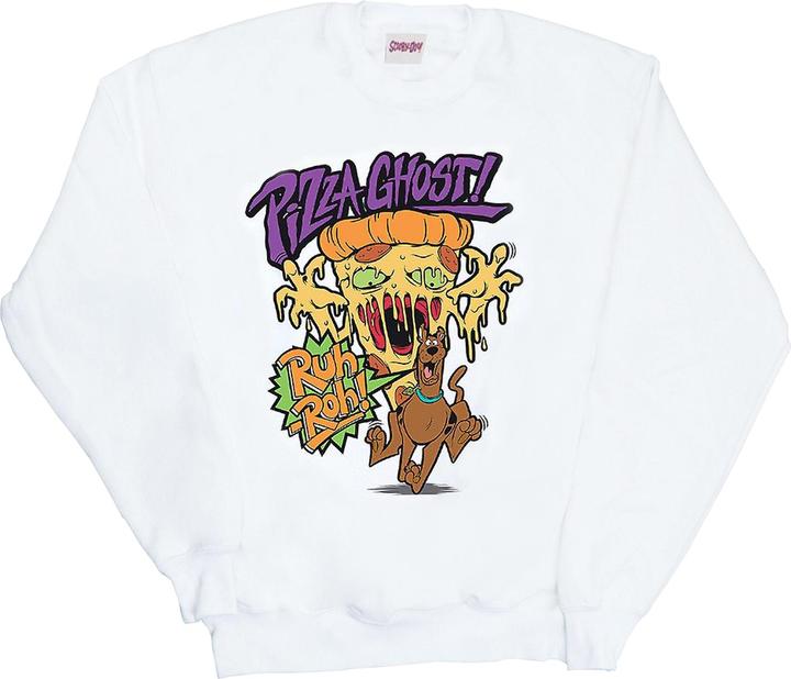 Actual product image Scooby Doo Mens Pizza Ghost Sweatshirt (XL)