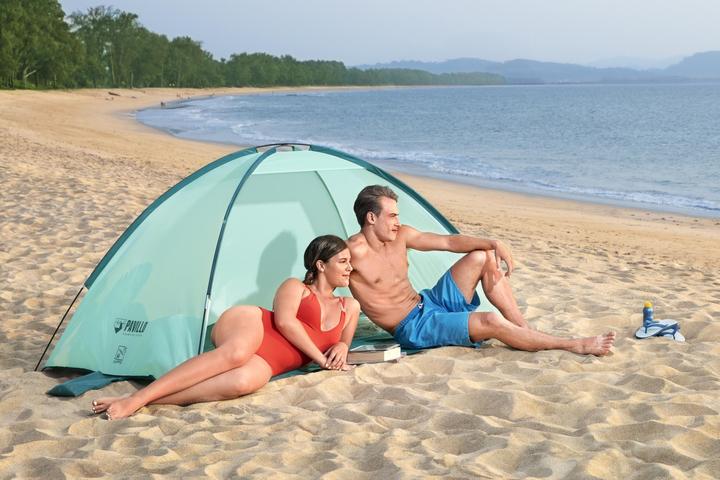 Produktbild Bestway Strandzelt (Strandzelt + Strandmuschel, 1.11 kg, 2 Personen)