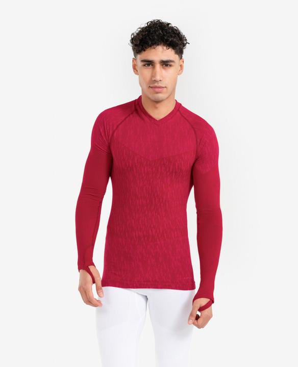Actual product image Kipsta Women's/men's football functional shirt long sleeve - Keepdry pink (XL)