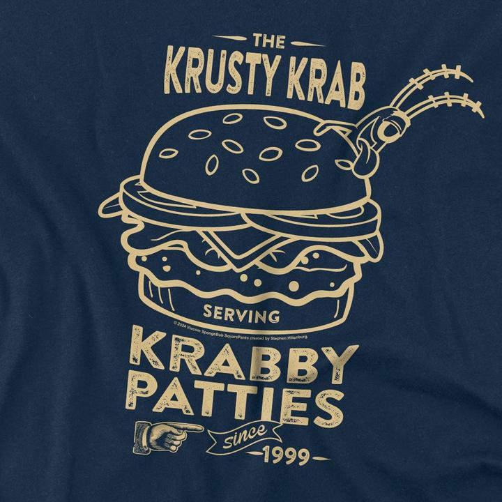 Immagine prodotto Spongebob Squarepants The Krusty Krab Shock Mono Maglietta Uomo (S)