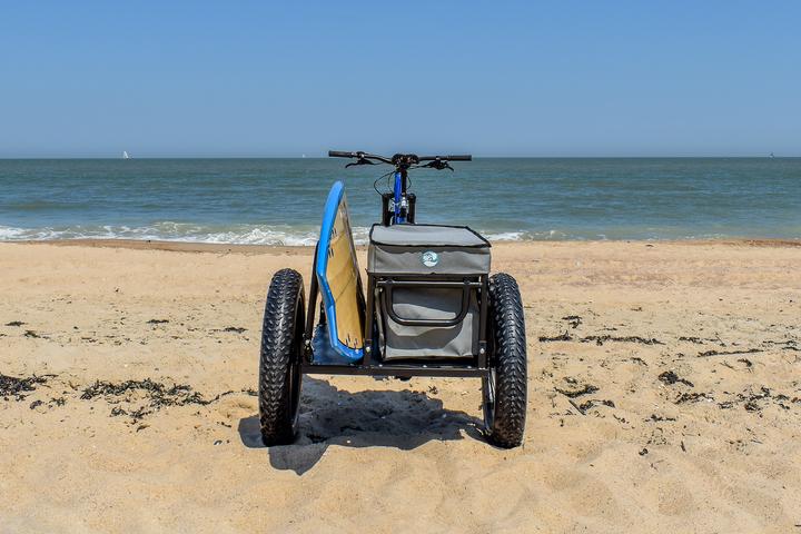 Produktbild 9WS Remorque vlo spcial plage - roues fat bike