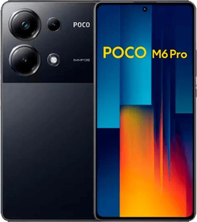 Produktbild Xiaomi Poco M6 Pro (512 GB, Black, 6.67", Hybrid Dual SIM, 64 Mpx, 4G)