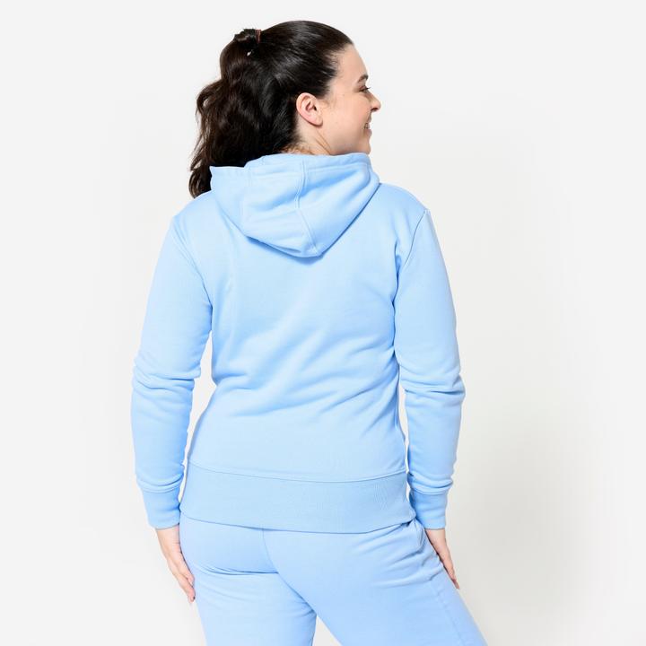 Immagine prodotto Domyos Hoodie Damen Baumwolle - hellblau (XXL)