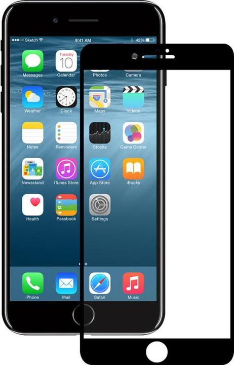Eiger Mountain Glass Clear Edge (1 Stück, Apple iPhone 6s, Apple iPhone SE (2nd Gen), Apple iPhone 6, Apple iPhone 8, Apple iPhone 7)