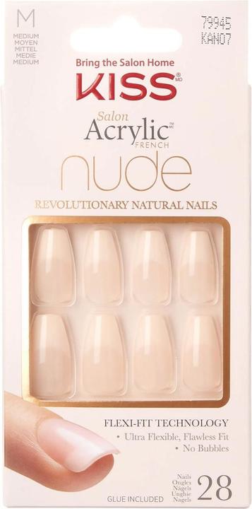 Produktbild KISS Nails - Salon Acryl Nude Leilani (Nagelutensil)