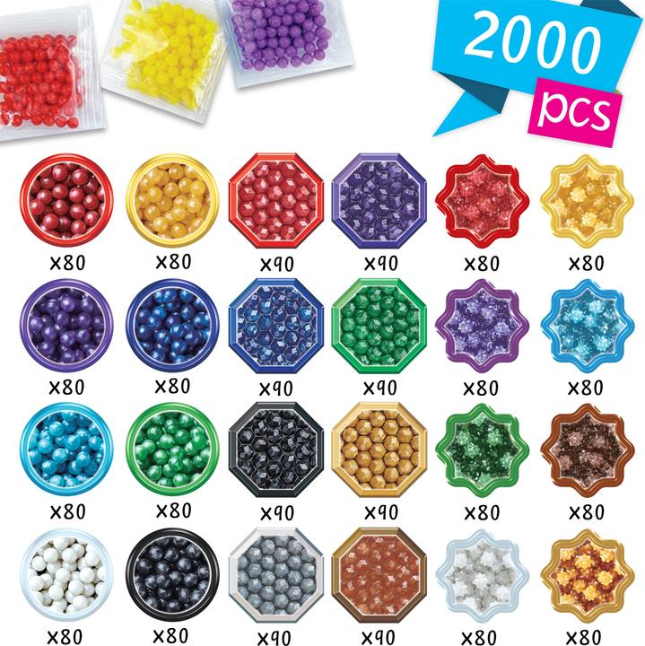 Produktbild Aquabeads Perlmuttperlen