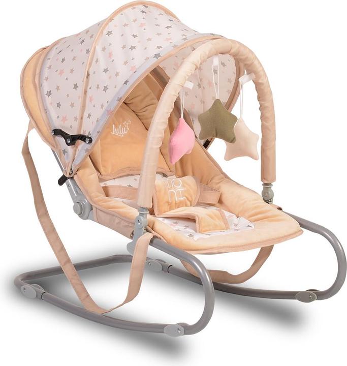 Produktbild Moni Babywippe Lulu verstellbar Spielbogen