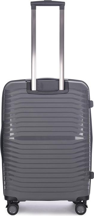 Produktbild Stratic Bright+ 4 Rollen Trolley M 66 cm mit Dehnfalte (73 l, M (50 - 90l))
