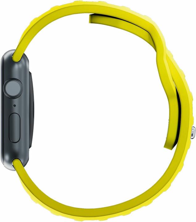 Produktbild 3MK Silicone Watch Strap żółty/yellow dla Apple Watch 38/40/41mm (Edelstahl, Silikon, 3, 4, 9, Ultra)