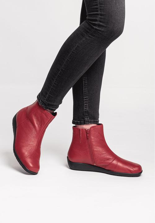 Produktbild Vitaform Stiefeletten Damen Weite H Hirschleder (35)