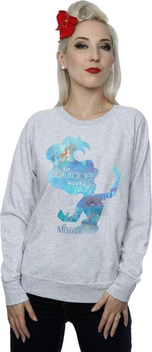 Immagine prodotto Disney Princess Ariel Filled Silhouette Felpa Donna (XXL)