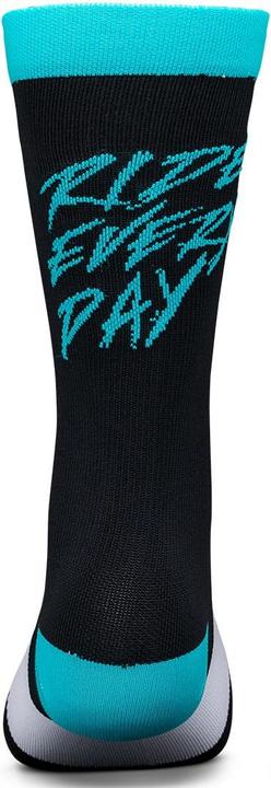 Image du produit Ride Concepts Chaussettes Ride Every Day - Noir/Aqua (XL)