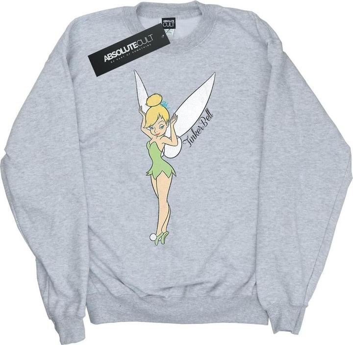 Actual product image Disney Girls Classic Tinkerbell Sweatshirt (152, 158)