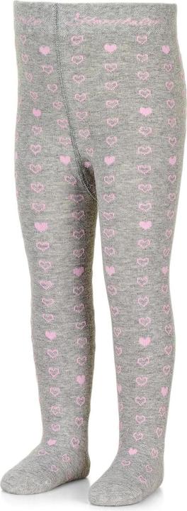 Image du produit Sterntaler Collants bébé Coeurs Gris clair Mélange Gr. 80 (80)