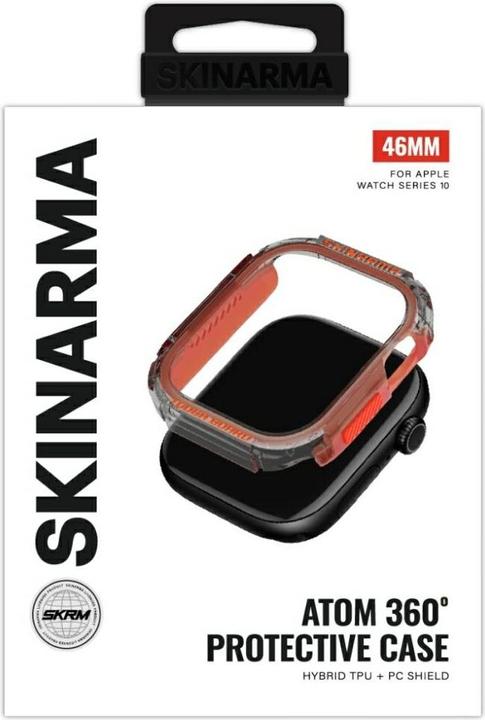 Actual product image Skinarma Case Atom for Apple Watch 46mm sienna