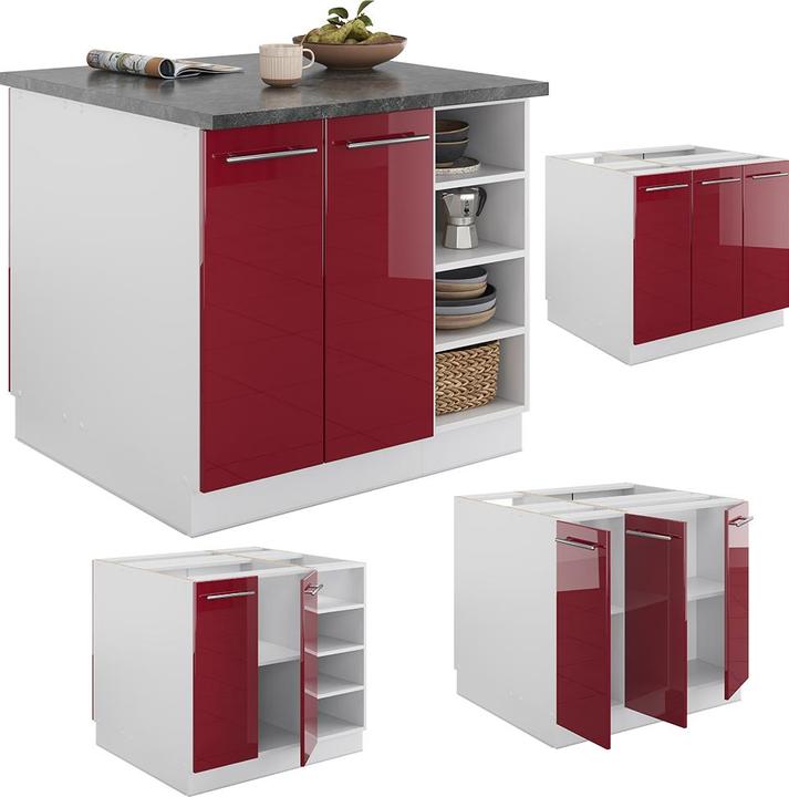 Actual product image Vicco Kücheninsel Fame-Line (90 x 82 x 81 cm)