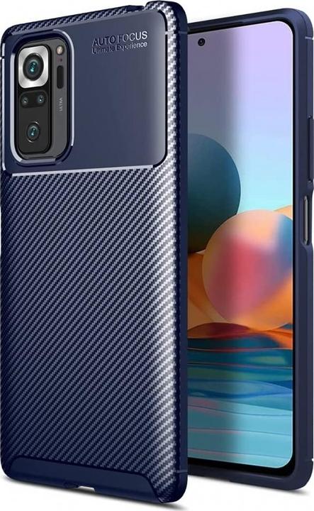 Produktbild Screenguard Xiaomi Redmi Note 10S Hülle Carbon Design TPU Case (Xiaomi Redmi Note 10S)