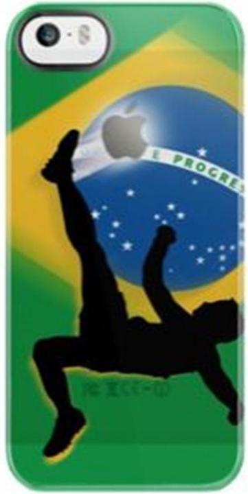 Actual product image Uncommon Deflector Case for iPhone 5/5S/SE Brazil Bicycle Kick (Apple iPhone 5, Apple iPhone 5s, Apple iPhone SE)