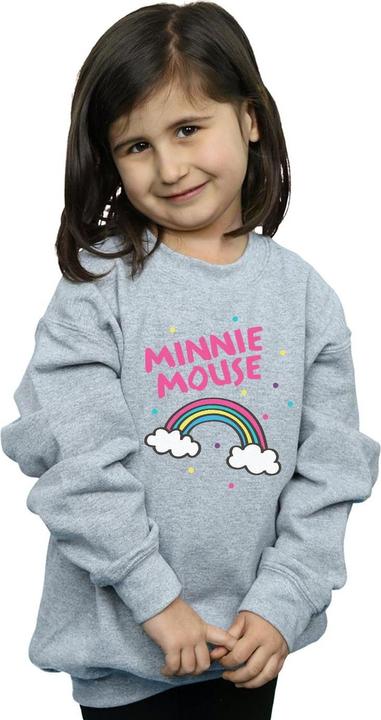 Produktbild Disney Minnie Mouse Rainbow Dots Sweatshirt Mädchen (140, 146)