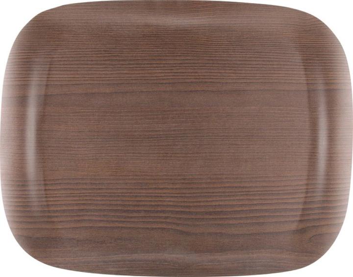Actual product image Roltex Tray Earth Wave Art Warm Wood 46x36cm