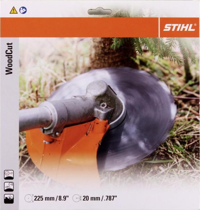Actual product image Stihl 40007134202 Circular Saw Blade Chisel Tooth High Performance for Power Scythes