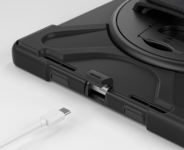 Produktbild DLH Reinforced Case With Shoulder Strap Rotating Handle And Stand (Ipad 10)