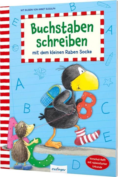 Immagine prodotto Buchstaben schreiben mit dem kleinen Raben Socke (Tedesco, Rodolfo Annet, 2017)
