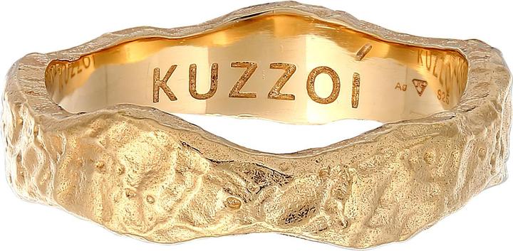 Produktbild Kuzzoi Ring Herren Bandring Organic Struktur 925 Silber (60, 925 Silber)