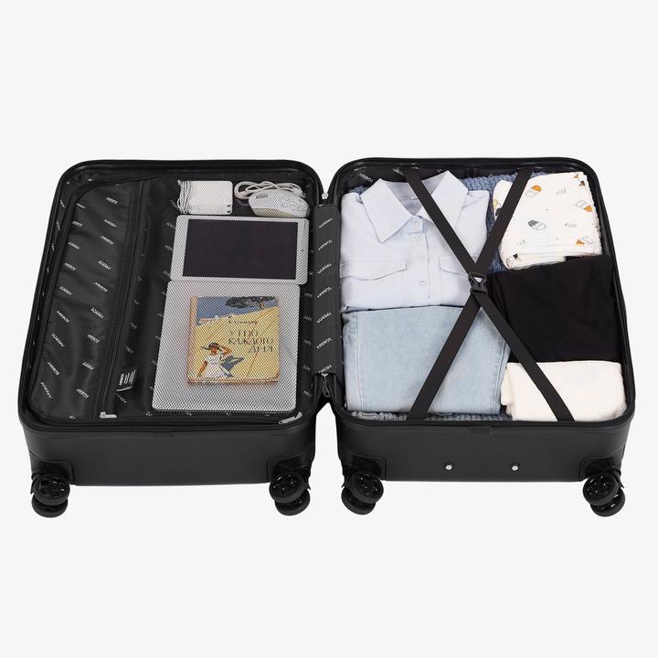 Immagine prodotto Arebos Valigia (94 l, Bagaglio a mano (fino a 50 litri), M (50 - 90l), L (90 - 115l), XL (da 115l))