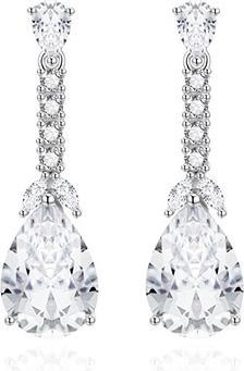 Immagine prodotto Agato - Unmissable silver earrings with zircons AGT-E087PW