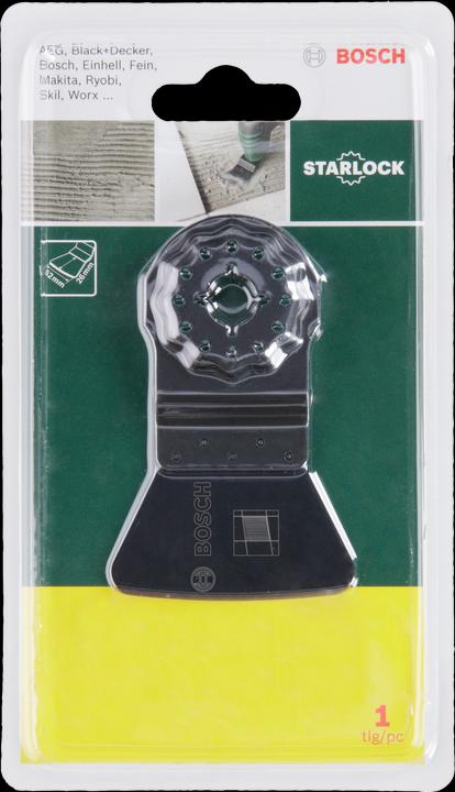 Produktbild Bosch Zubehör HCS Schaber Starlock, Multi Material, 52 x 26 mm