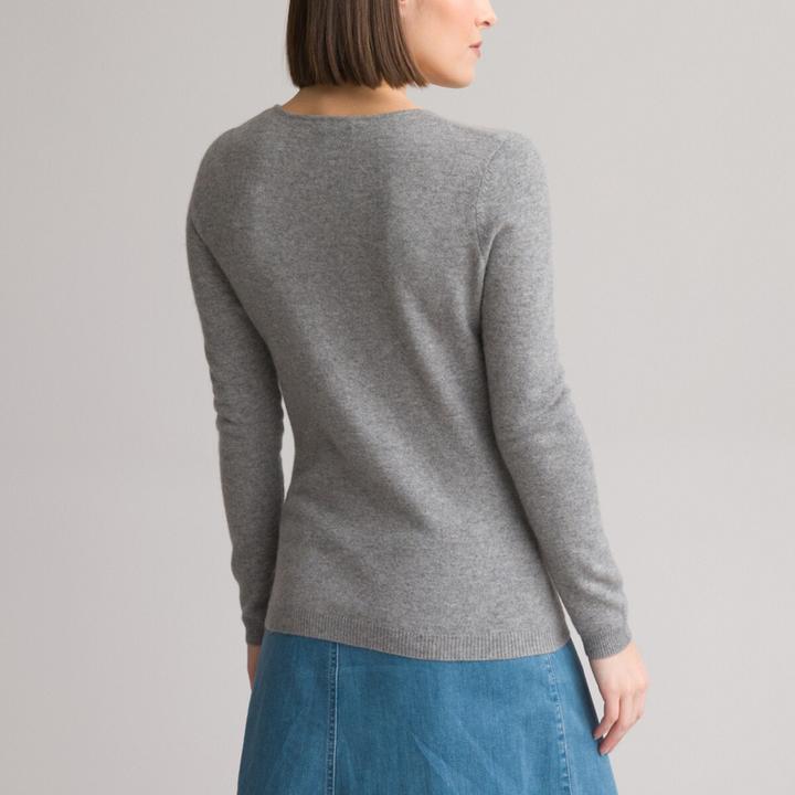 Immagine prodotto Anne Weyburn Maglia a girocollo in puro cashmere (48, 50)