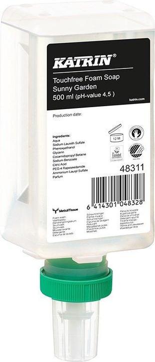 Produktbild Katrin Touchfree Schaumseife Sunny Garden (500 ml)