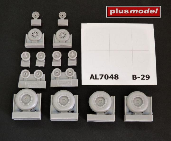 Actual product image Plus Model B-29 Superfortress groved tread