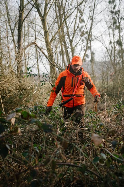 Produktbild Solognac Jagdjacke Regenjacke Renfort 900 orange (XXL)