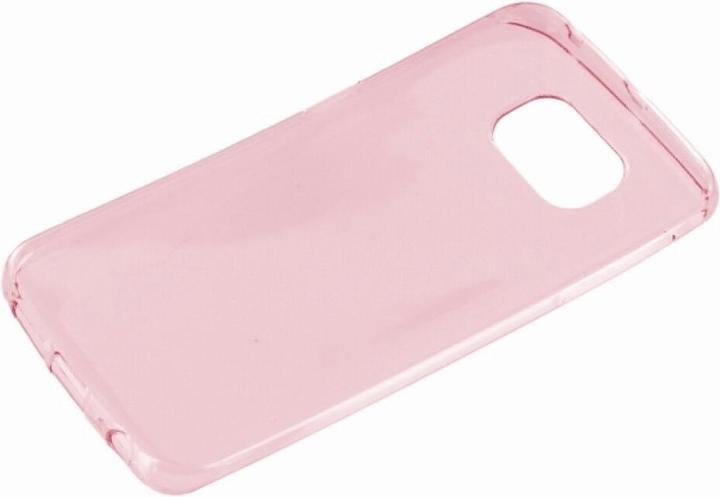 Produktbild OEM TPU Case Glitter Samsung Galaxy S6 Edge pink (Samsung Galaxy S6 Edge)