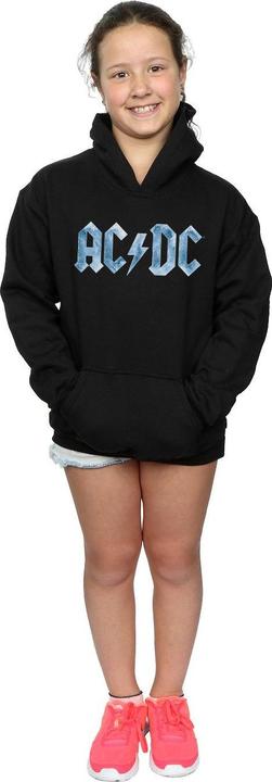 Produktbild AC/DC Blue Ice Logo Kapuzenpullover Mädchen (152, 158)