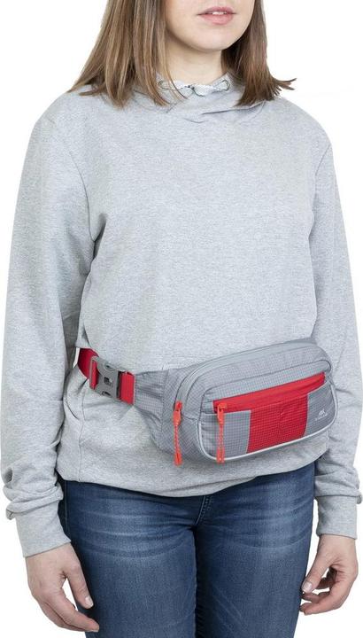 Image du produit Rivacase Sac banane Mercantour /rouge 5215