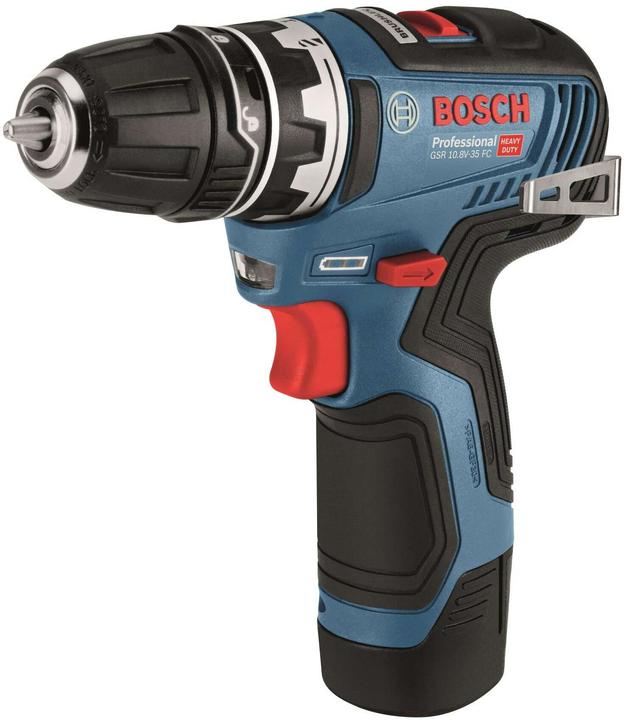 Produktbild Bosch Professional Combo Kit Set mit 2 12V-Werkzeugen: GSR 12V-15/GWS 12V-76, 2x Akku GBA 12V 2.0Ah