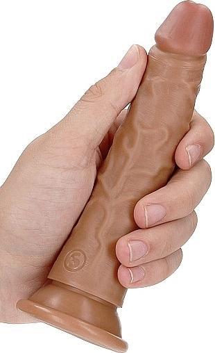 Image du produit RealRock Dildo without Balls with Suction Cup - 6"/ 15,5 cm