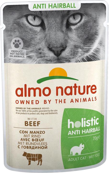 Immagine prodotto Almo Nature PFC Anti-Hairball Beef (Adulto, 1 pz., 70 g)