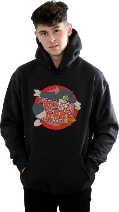 Actual product image Tom & Jerry Mens Classic Catch Hoodie (XXL)
