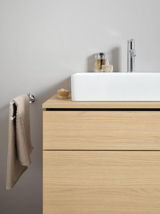 Immagine prodotto Duravit Portasciugamani STARCK T a 2 bracci, mobile, 465 mm, cromo