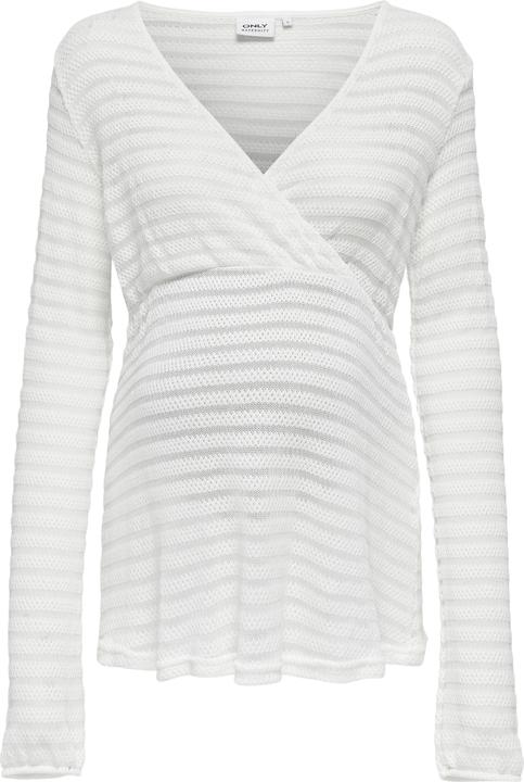 Only Maternity Normal geschnitten V-Ausschnitt Top Top (L)