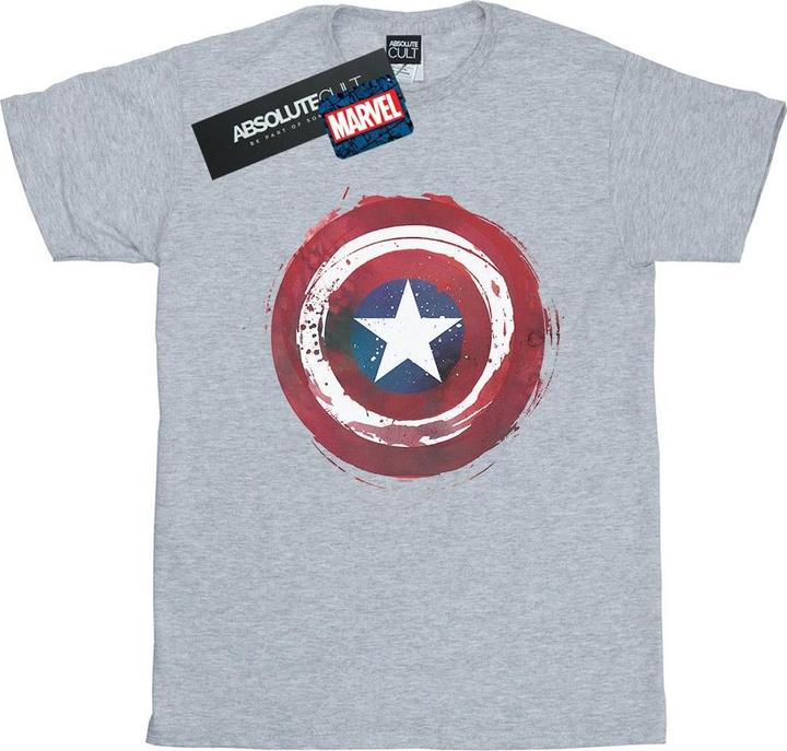 Produktbild Captain America Splatter Shield TShirt (M)